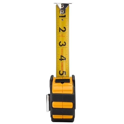 KOMELON Tape Measure - 16ft MagGrip Measuring Tape with Magnetic Hook & Impact Absorbing Rubber - 7416 - Image 2