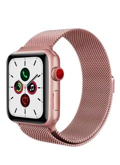Replacement Strap Watchband For Apple Watch Series 7 45mm / 6 / SE / 5 / 4 44mm / 3 / 2 / 1 42mm Pink