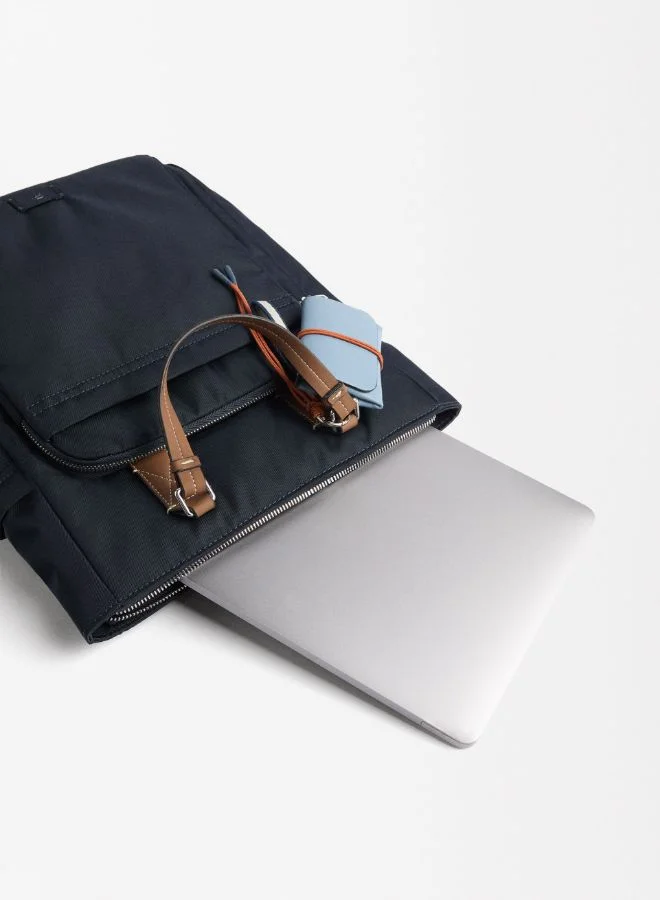 PARFOIS NYLON BACKPACK WITH PENDANT