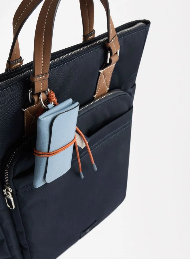PARFOIS NYLON BACKPACK WITH PENDANT