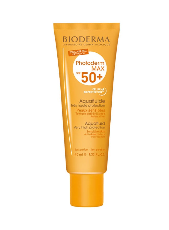 Bioderma Photoderm MAX Aquafluide Light SPF50+ For All Skin Types 40ml - Image 1