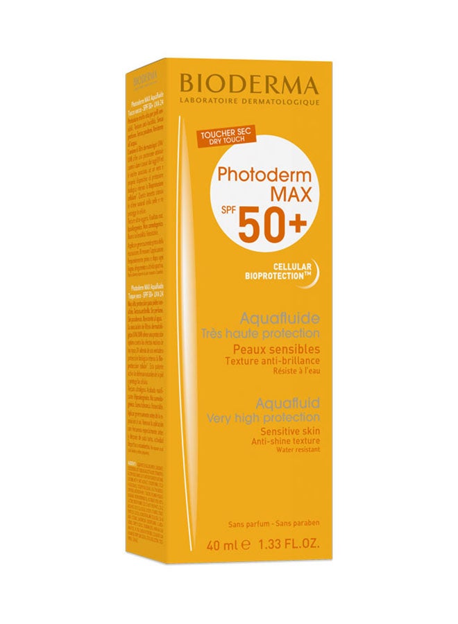 Bioderma Photoderm MAX Aquafluide Light SPF50+ For All Skin Types 40ml - Image 3