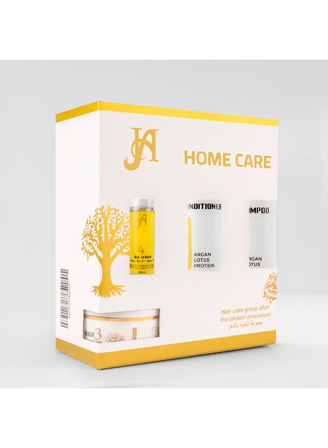 J&A Argan Lotus Protein Home Care Set