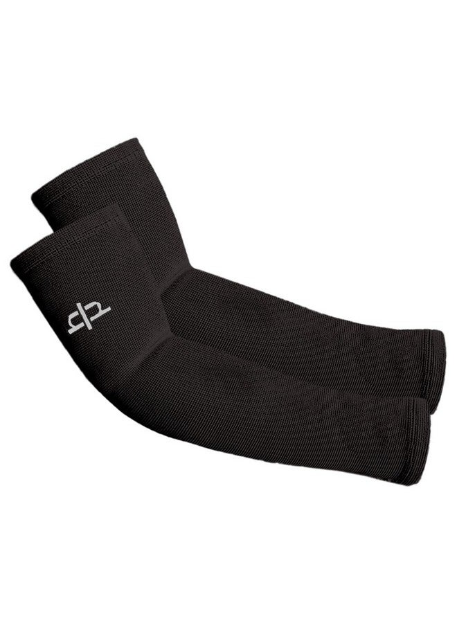 HEELIUM Bamboo Compression Arm Sleeves For Men & Women | Full Arm Support | Durable & Odour-Free Arm Sleeves For Running, Cycling & Outdoor Activities - Image 1