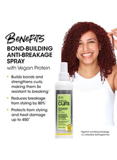 ALL ABOUT CURLS Bond Building Anti-Breakage Spray, Strengthens & Protects, Vegan & Cruelty Free, Sulfate Free, 8 Fl Oz  - Image 2