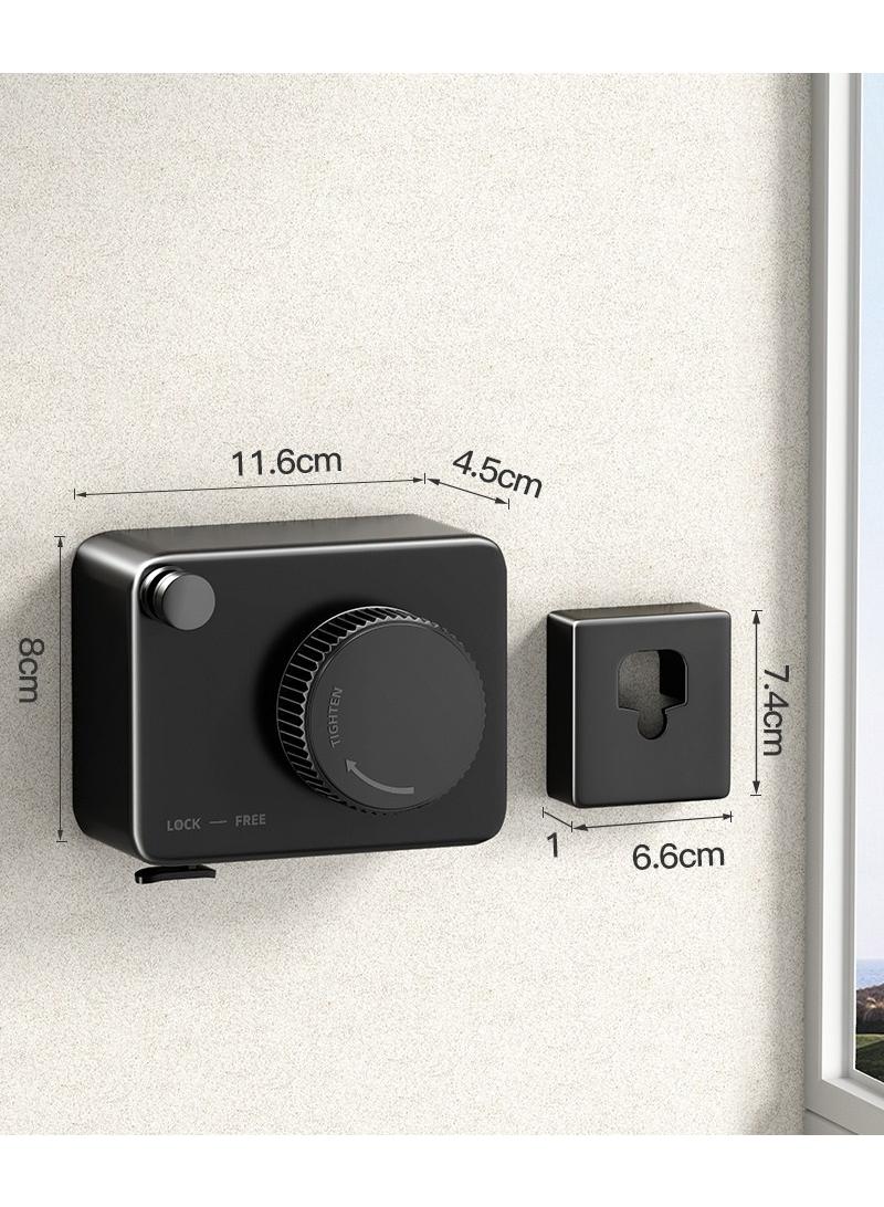 general Invisible Clothes Drying Rope Indoor Non Perforated Bathroom Invisible Telescopic Balcony Steel Wire Rope Rack Can Be Extended To 428cm  - Image 2