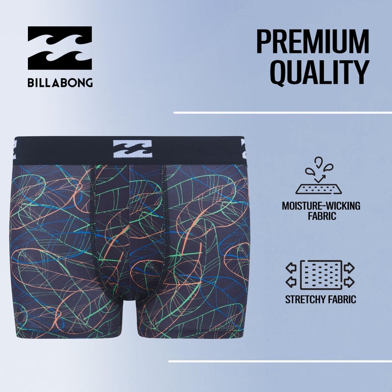 Billabong Boys Underwear 4 Pack Boxer Briefs for Boys 6-18 Durable Stretch Breathable Moisture Wicking - Image 5