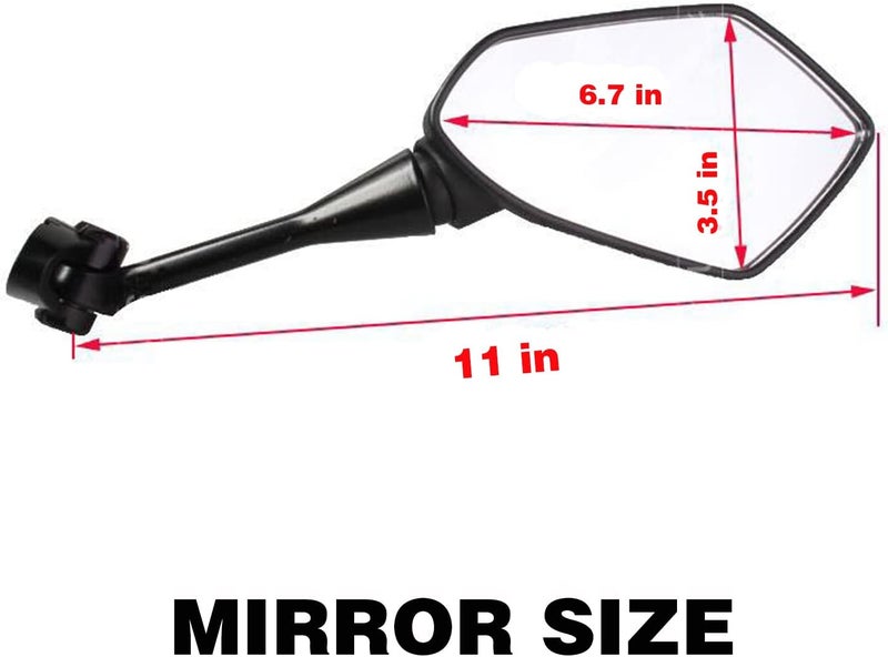 Mamiko Motorcycle Rear View Mirrors for CBR300R/CBR500R/CBR600 - Image 4