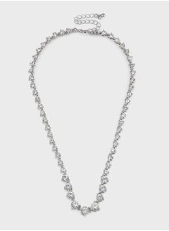 Ella Limited Edition Diamante Necklace & Earring Set  - Image 2
