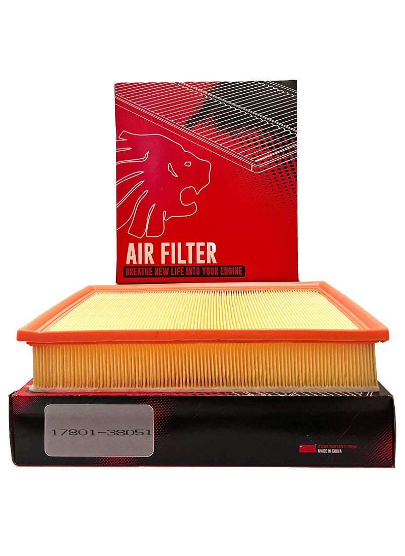 MIG YOUR SAFETY FRIEND 17801-38051 MIG AIR FILTER COMPATIBLE TO USE FOR Prado 2019-2023 