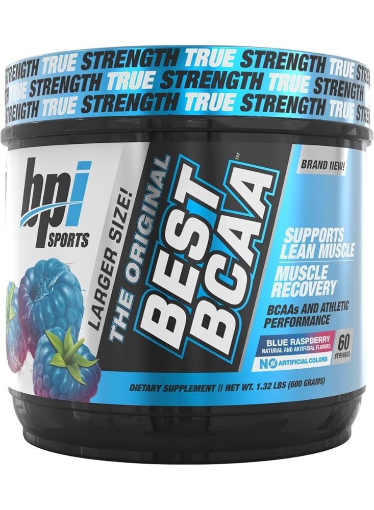 BPI SPORTS BPI Best BCAA Blue Raspberry 60serving, 600g