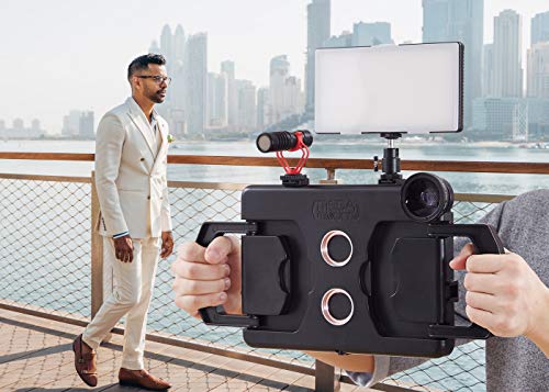 Velikon MegaMount Multimedia Rig Case Video Stabilizer for Apple iPad Air 10.5 inch [3rd Gen 2019 Only] Attach Lenses, Lights, Microphones. Great for Live Conferencing, Video Recording, Mounts on Tripods - Image 4