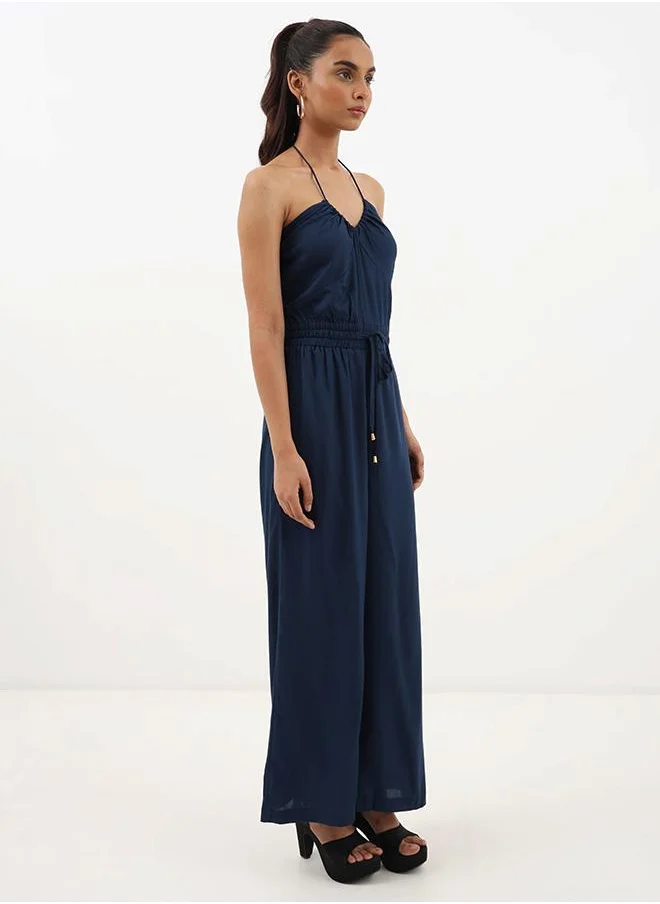 Studio Erst Midnight Muse Halter Jumpsuit