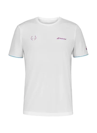 Babolat Babolat Padel Crew Neck Tee Lebron-6Ms25011-1000, Color - White, (French Brand)
