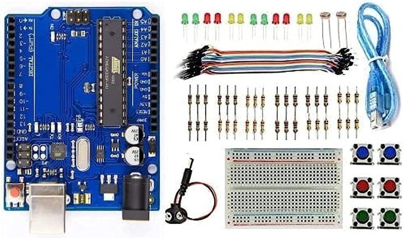 Arduino UNO R3 ATMEGA328P Learning Kit