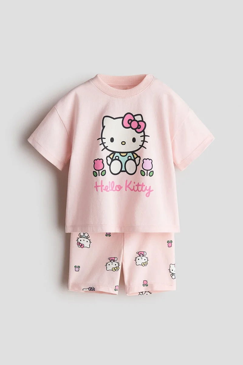 H&M 2-piece printed cotton set
