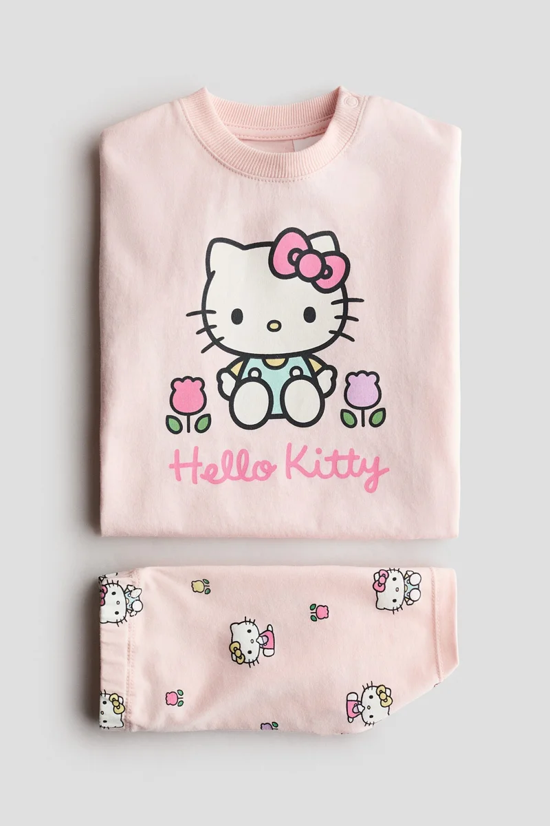 H&M 2-piece printed cotton set