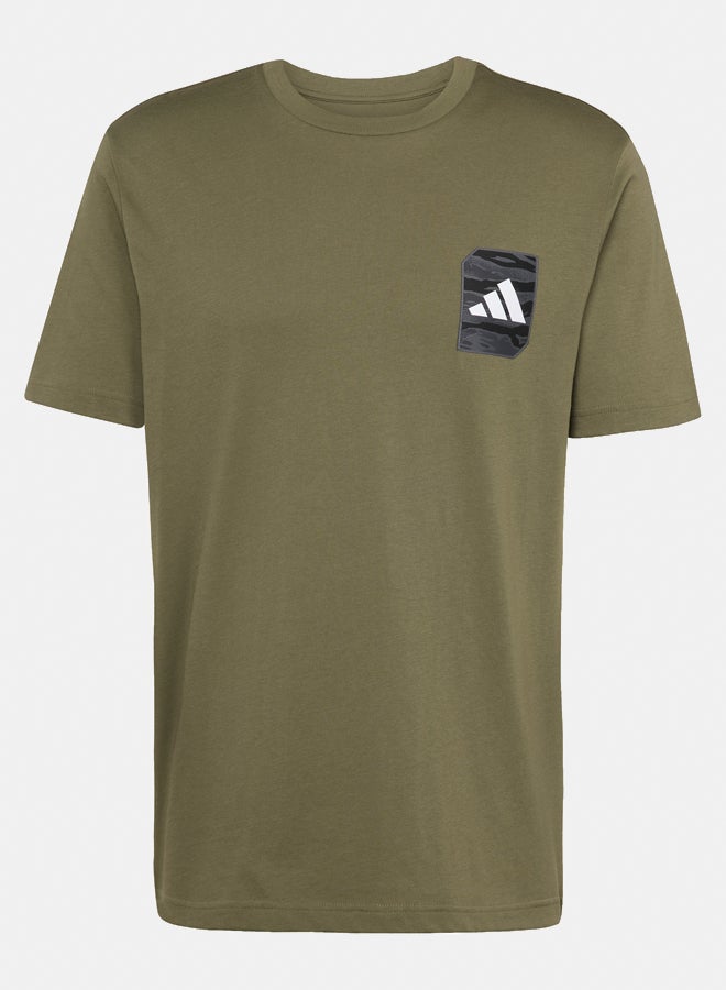 Adidas camo woven men's graphic t-shirt  - Image 2