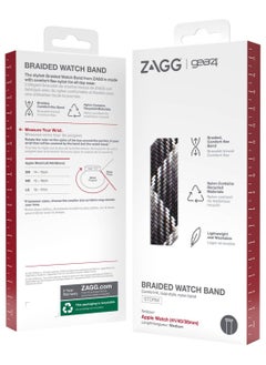 Gear4 Braided Apple Watch Series 8/7 (41mm), Series 6/SE/5/4 (40mm) and Series 3/2/1 (38mm) - Storm  - Image 2