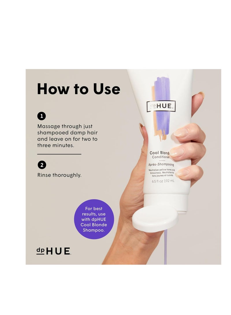 dpHUE Cool Blonde Conditioner 192ml - Image 4