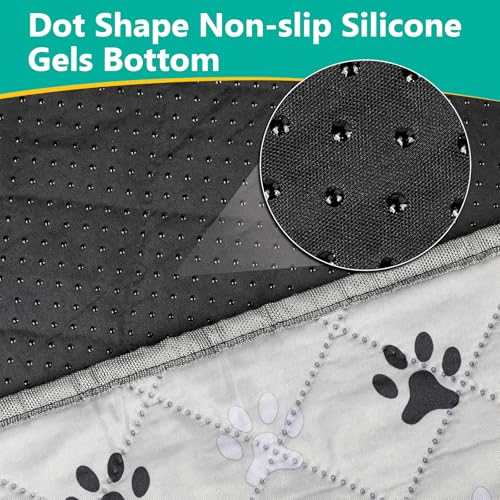 FURWEY 1 Pack Extra Large 72"X72" Washable Pee Pads for Dogs Super Absorbent Dog Training Pads Non-Slip Waterproof Pet Training Pads Mats Whelping Pads for Dogs Cats Puppy - Image 4