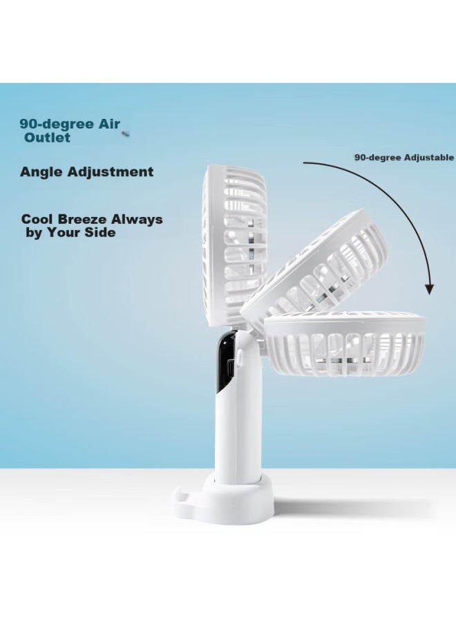 Comix Portable Foldable Mini Usb Fan White Ds-847 - Image 3