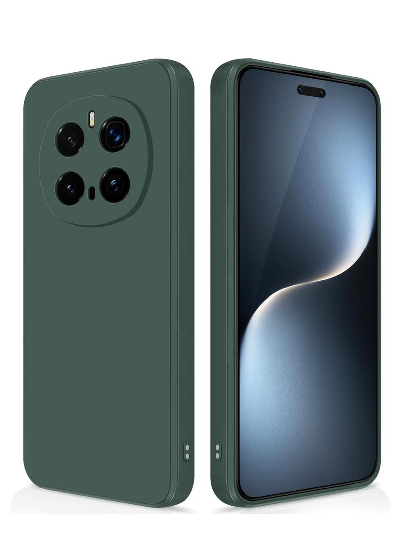 BORTONY Honor Magic 7 Pro Silicone Case Cover Liquid Silicone Anti-scratch Shockproof Case with Fibre Inner Layer Cover for Honor Magic 7 Pro 5G 6.8-inch - Image 1