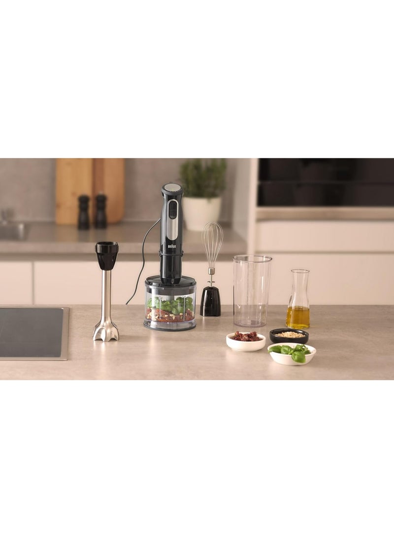 براون Braun MultiQuick 5 Pro MQ55236M Multifunction Hand Blender, 500ml, 1000 Watt - Black MQ55236M - Image 2
