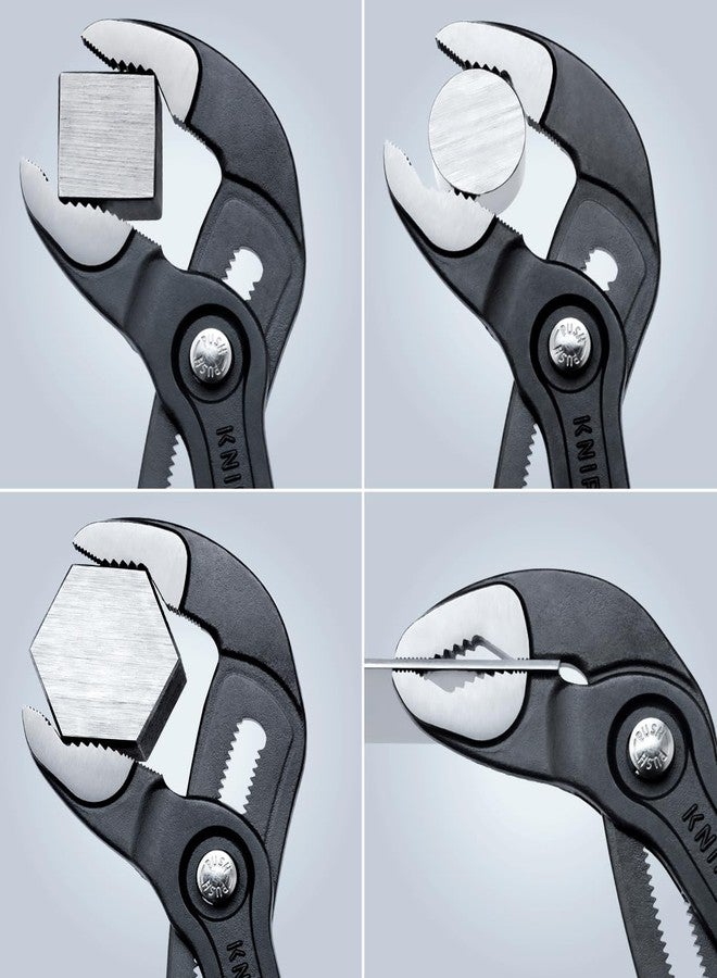 كنيبيكس كماشة مضخة المياه كوبرا من KNIPEX (مقبض بلاستيكي، أحمر، 180 مم) - Image 2