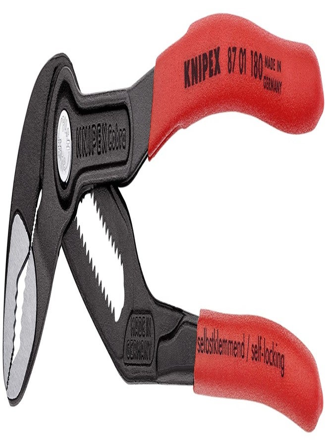 كنيبيكس كماشة مضخة المياه كوبرا من KNIPEX (مقبض بلاستيكي، أحمر، 180 مم) - Image 3