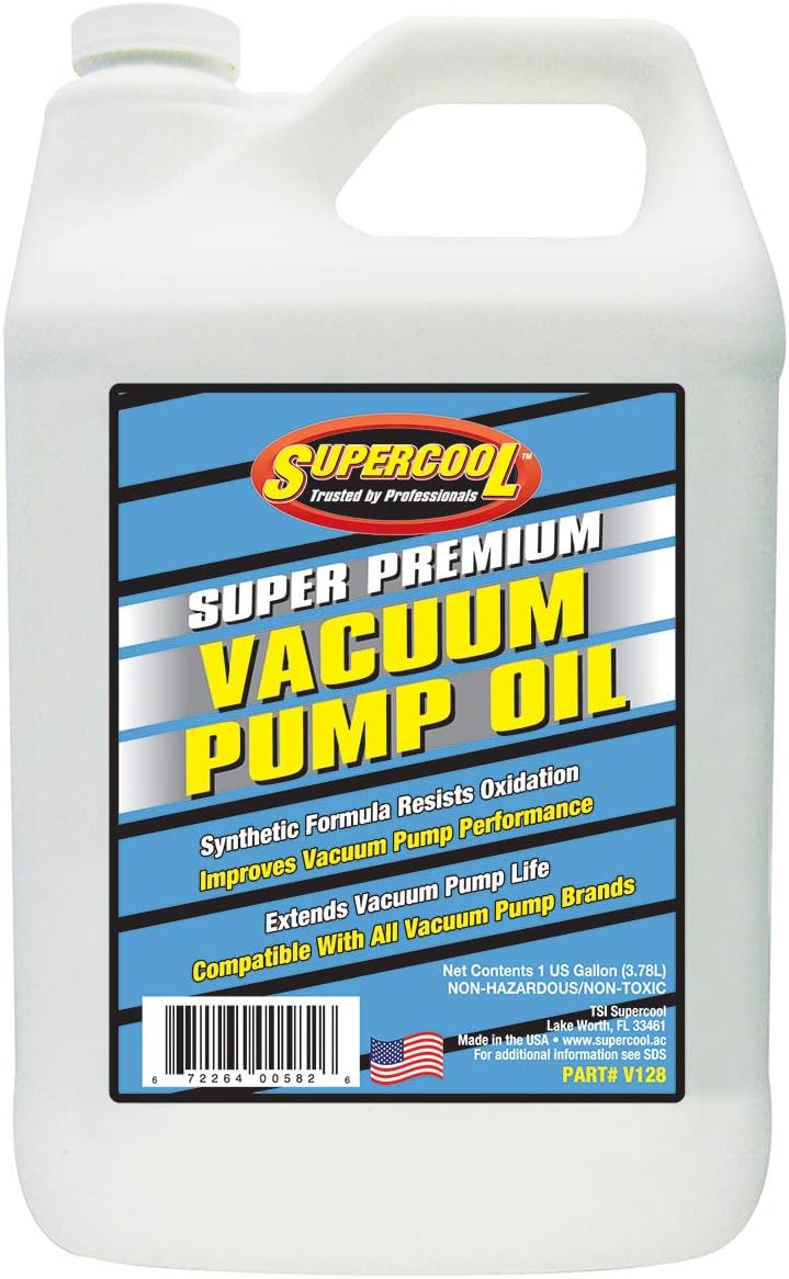 TSI Supercool 1 Gallon Universal Fit Synthetic Vacuum Pump Oil - Image 1