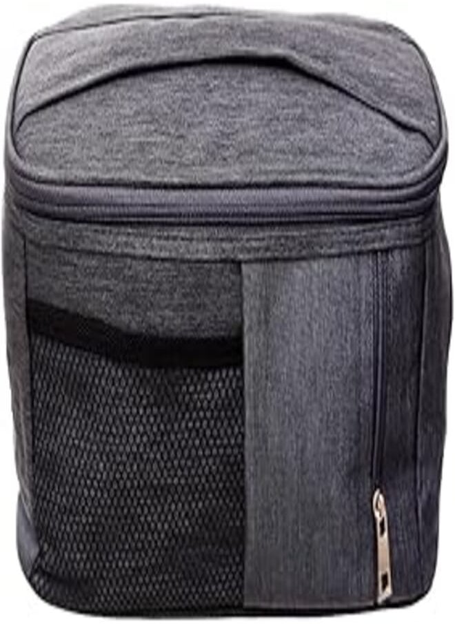 Zinnia Zinnia Lunch Bag 8301/70047 Mega Insulated Lunch Bag for Picnic, Beach, and Hiking - grey 