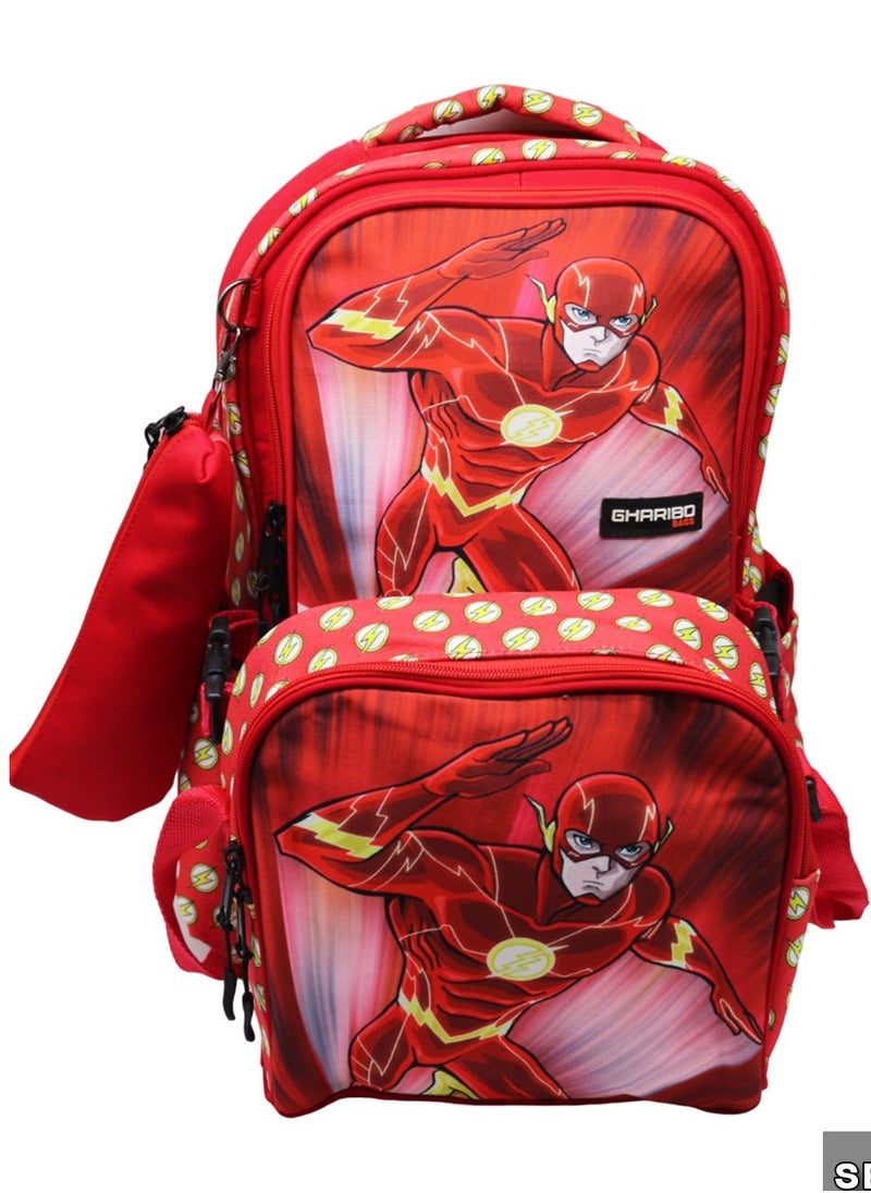 School backpack with lunch bag size 17 model 26 - Flash - pzsku/ZBB2F063CDED4D3F83FD8Z/45/_/1719749152/cba55e3f-d4d5-41ea-88e6-19d8794ad5f9