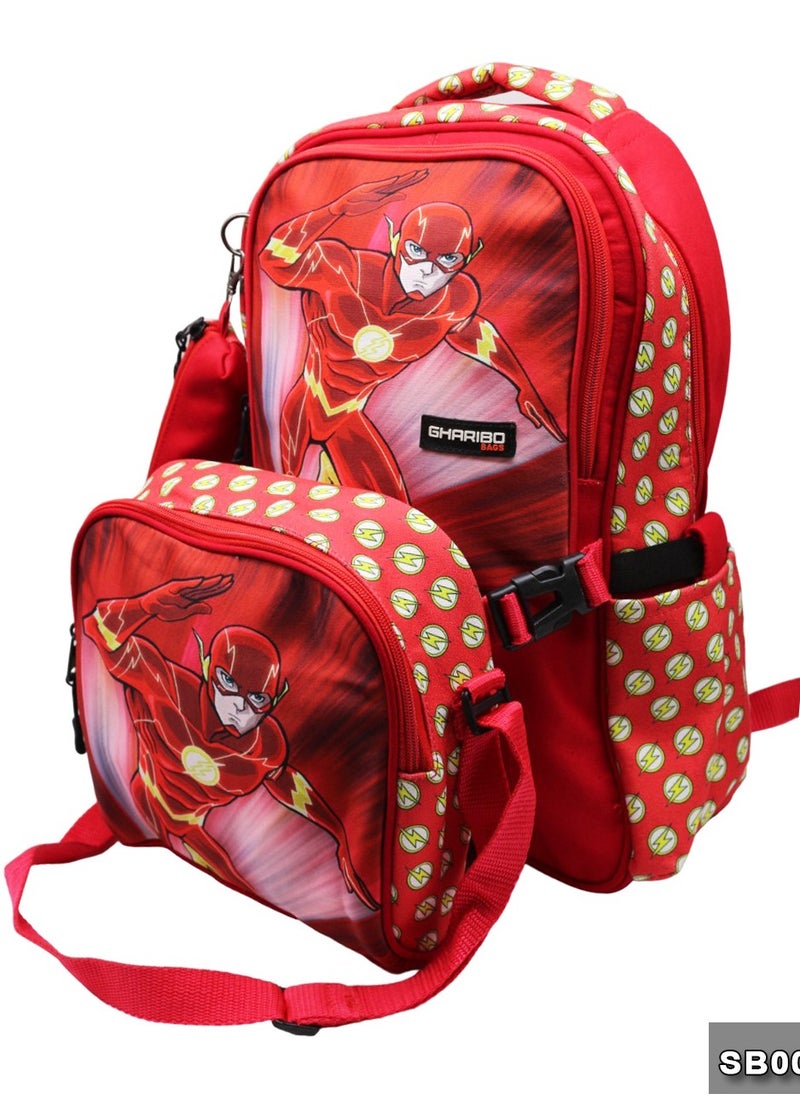 School backpack with lunch bag size 17 model 26 - Flash - pzsku/ZBB2F063CDED4D3F83FD8Z/45/_/1719749193/2ecee843-c14f-48be-bd8a-85c4bab5aa50