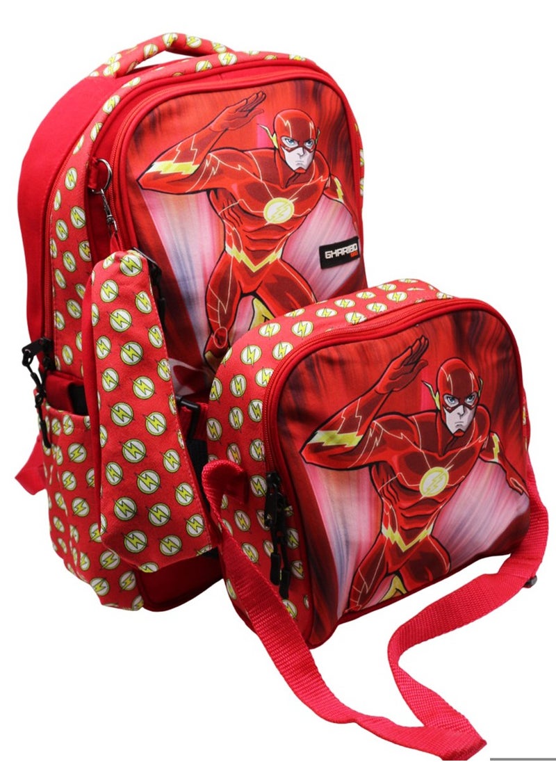 School backpack with lunch bag size 17 model 26 - Flash - pzsku/ZBB2F063CDED4D3F83FD8Z/45/_/1719749223/53c6db2b-3a42-48df-8517-c58c13f741d0