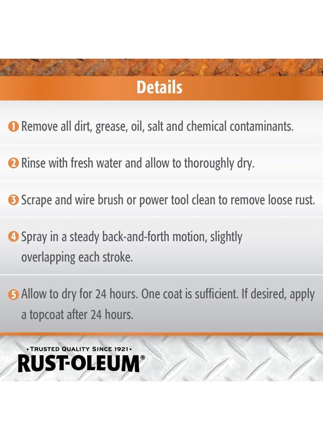 RUST-OLEUM 215215 Stops Rust Rust Reformer Spray, 10.25 oz, Black - Image 3