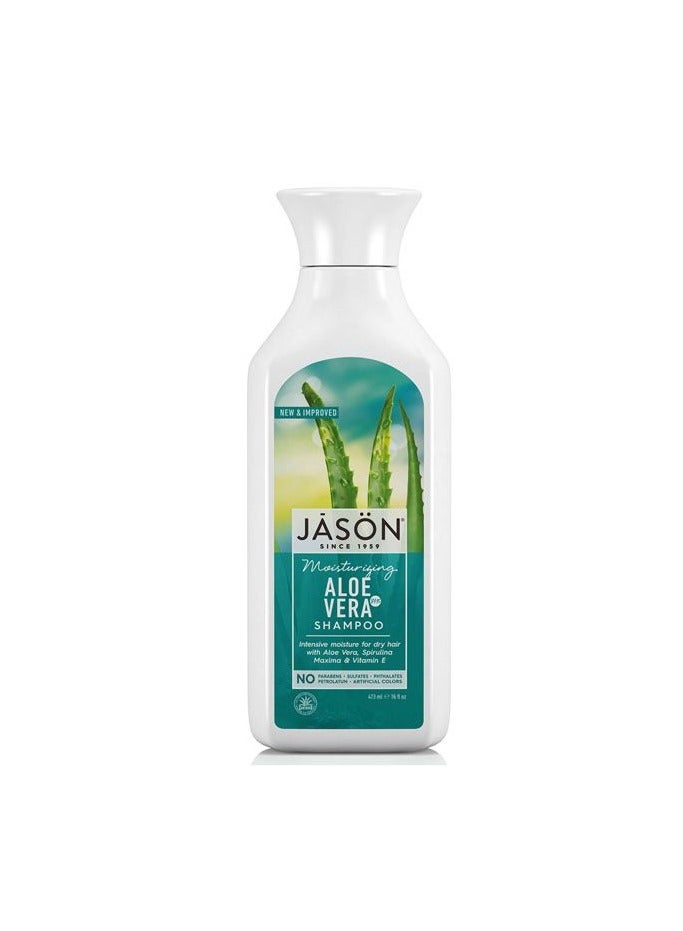 Jason Jason Moisturizing Aloe Vera 84% Shampoo 16 Oz