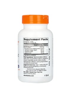 Doctor's Best Doctor's Best Hyaluronic Acid with Chondroitin Sulfate, featuring BioCell Collagen, Non-GMO, Gluten Free, Soy Free, Joint Support  - Image 2