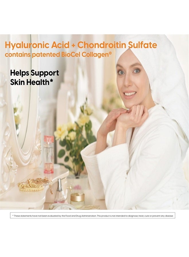 Doctor's Best Hyaluronic Acid with Chondroitin Sulfate, featuring BioCell Collagen, Non-GMO, Gluten Free, Soy Free, Joint Support - Image 4