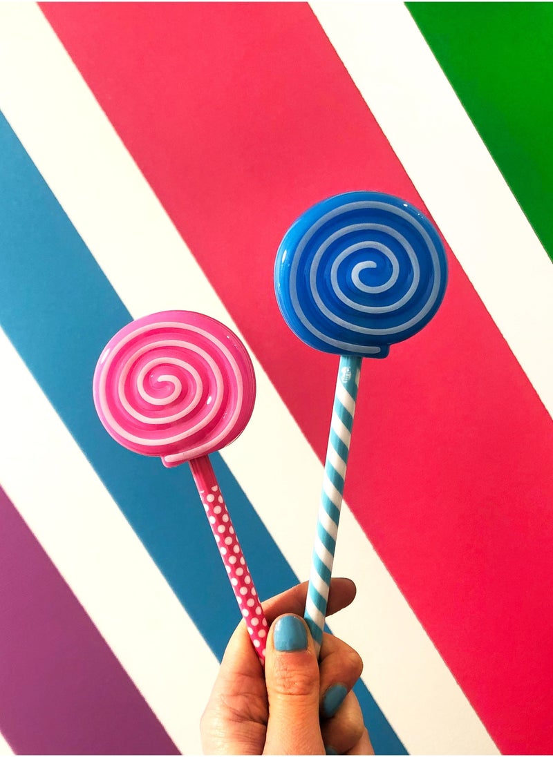 Tinc Blue Lollipop Pen Unique Design - Image 2