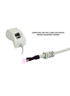 GLENEX GLENEX Replacement C Type Cable for Startek FM220u Fingerprint Scanner C Type Cable  - Image 4