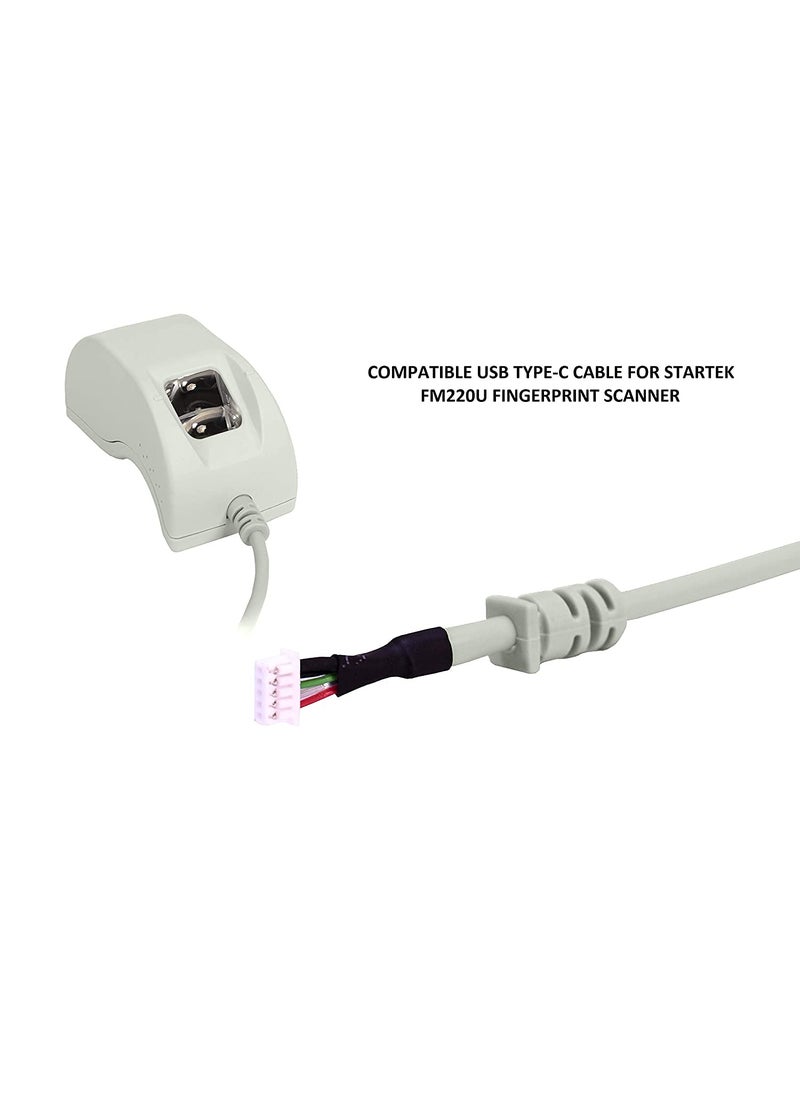 GLENEX GLENEX Replacement C Type Cable for Startek FM220u Fingerprint Scanner C Type Cable  - Image 4