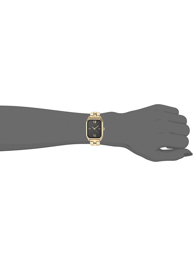 Anne Klein Dress Watch (Model: AK/3774BKGB), Gold/Black - Image 4