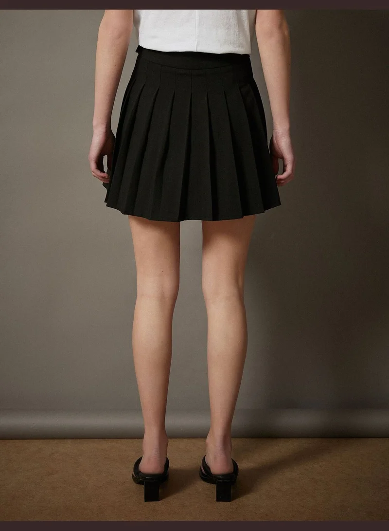 KOTON Mini Skirt Pleated