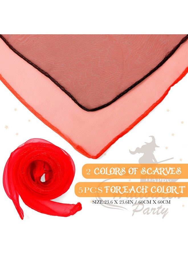 Laumoi Laumoi 20 Pcs Halloween Party Berets for Kids French Beret Bulk Hat Artist Beanie with Color Neck Scarf for Cosplay Decorate(Bright Colors)  - Image 4