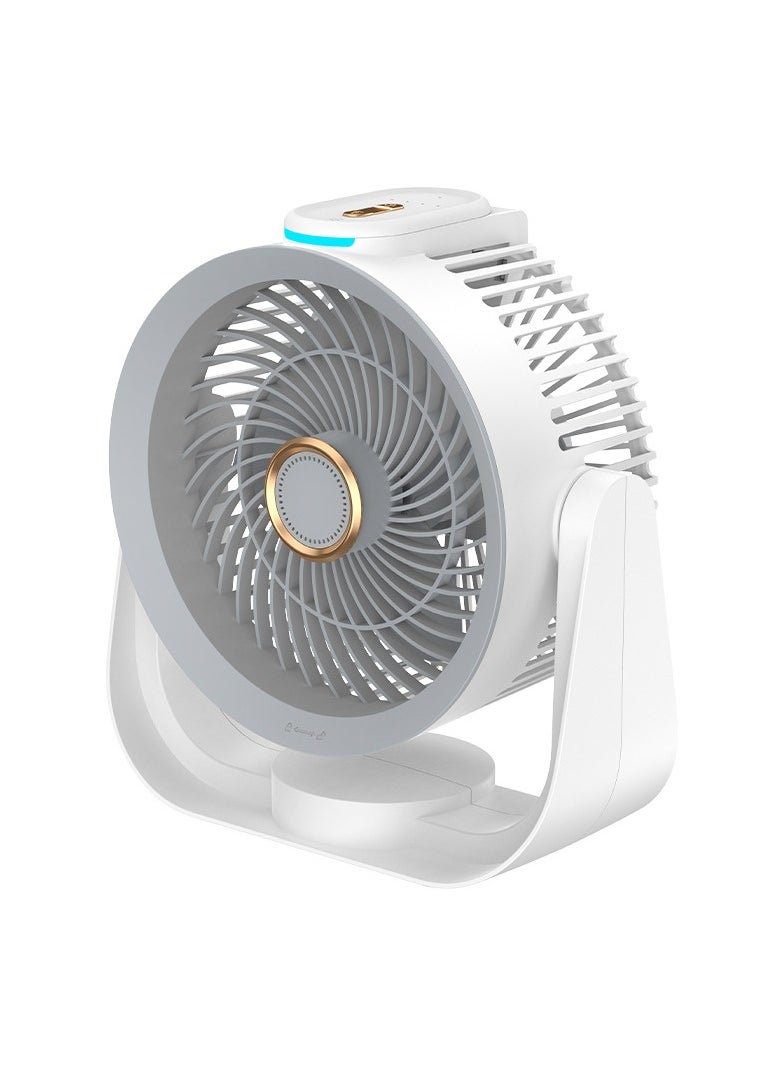 General Smart Bluetooth USB Household Air Circulation Fan, Adjustable Tilt, Suitable for Bedroom, Living Room, Study Quiet Fan, Easy to Clean  - Image 1
