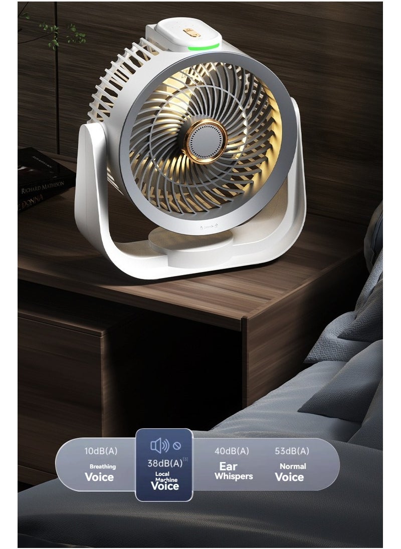 General Smart Bluetooth USB Household Air Circulation Fan, Adjustable Tilt, Suitable for Bedroom, Living Room, Study Quiet Fan, Easy to Clean  - Image 2