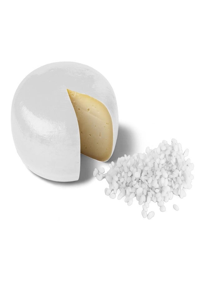 Carmel Cheese Wax, White (5 lb), Food-Grade Wax Beads to Protect Cheese - Image 2