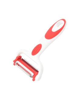 HaveDream 3-In-1 Peeler, Grater, Creative Multi-Function Rotating Vegetable And Fruit Peeler (Red And White)  - Image 1
