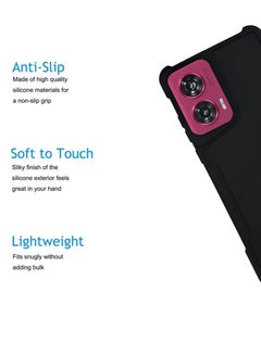 Waldic Motorola Edge 50 Fusion Premium Case | Premium Silicone Case Cover Designed for Motorola Edge 50 Fusion | Motorola Edge 50 Fusion Case Camera and Drop Protection Thin Protective Back Cover Case for Motorola Edge 50 Fusion - Multicolour  - Image 2